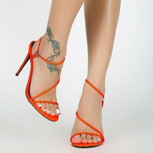Simply Sexy Noose Strap Flirty Sexy High Heel Sandals Shoes